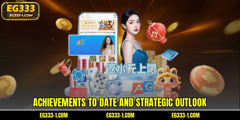 Achievements to date and strategic outlook