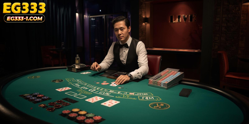 Live baccarat is a real-time version of the classic card game streamed directly from a studio or casino.