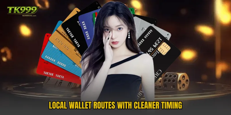 Local wallet routes with cleaner timing